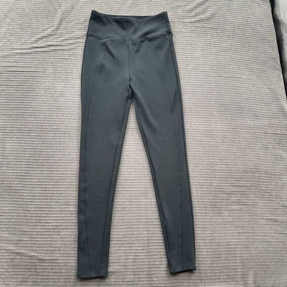 Spanx Assests Leggings Women Medium Black Athleisure Gym Workout Training. - Picture 1 of 9